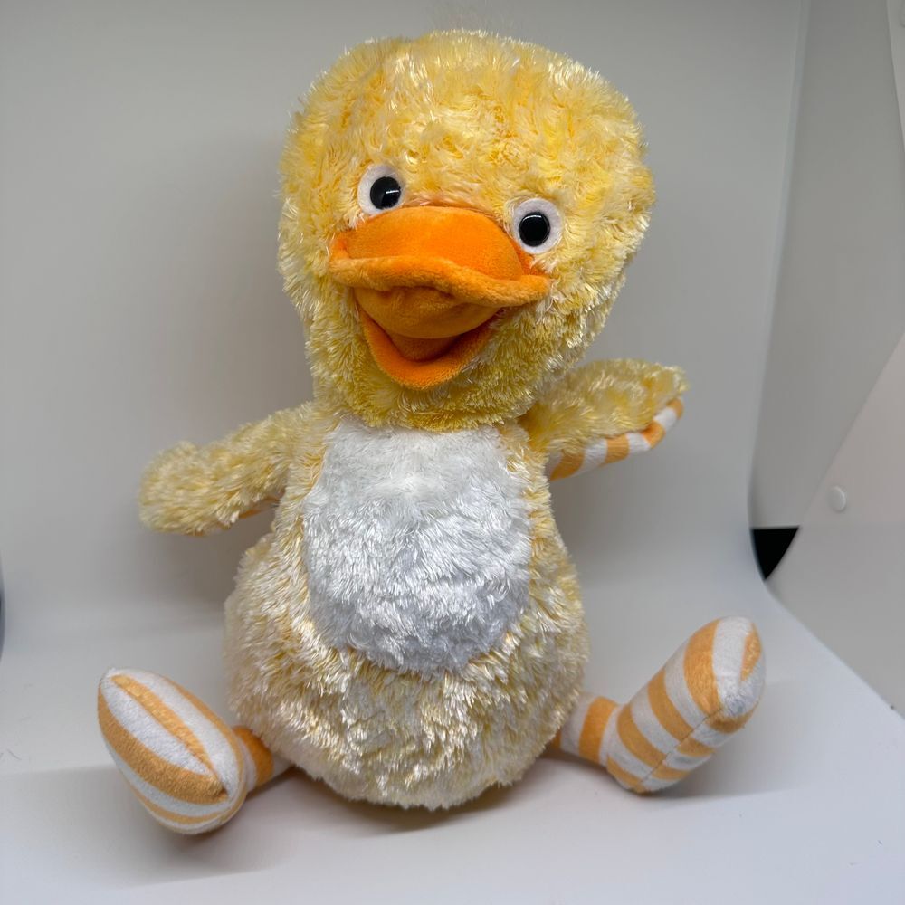 Totally Ticklish Sing &‎ Laugh Duck Stuffed Animal Plush, 10.5"H